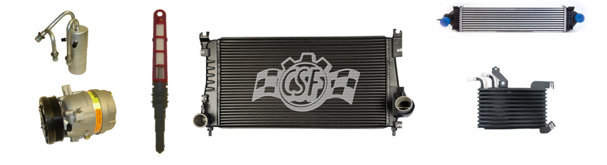 radiator, ac, intercooler, transmission cooler parts