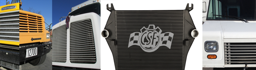 radiator for truck, bus, cargo van